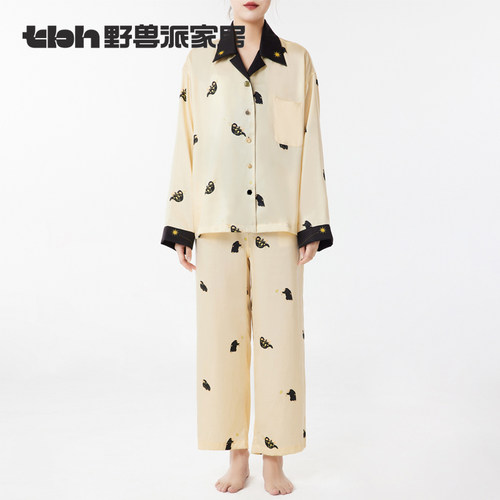 神奇动物嗅嗅天丝短款家居服