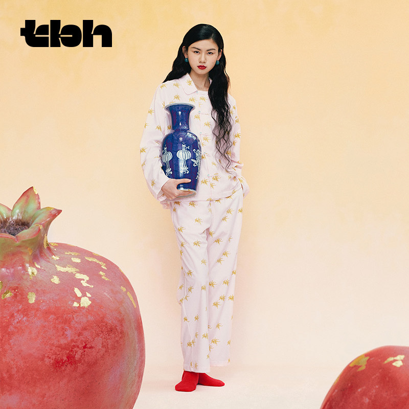 tbh野兽派家居全棉家居服套