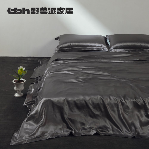 tbh野兽派家居姆米真丝四件套