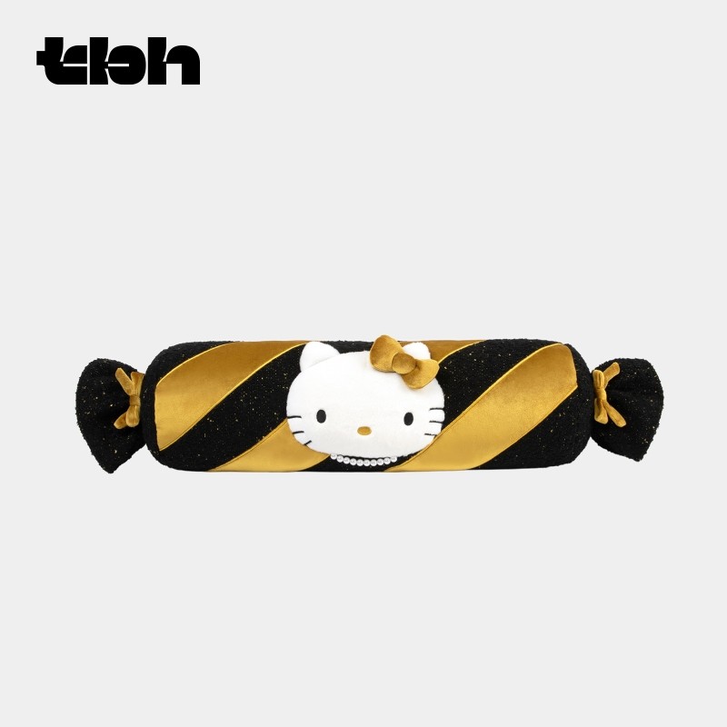 tbh野兽派家居三丽鸥Hello Kitty糖果圆形抱枕客厅沙发靠枕礼物