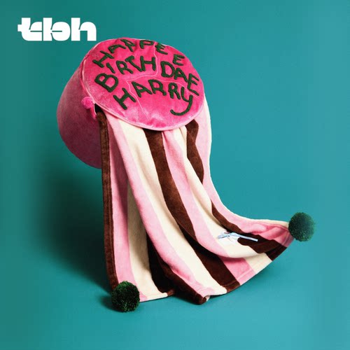 tbh野兽派家居哈利波特生日蛋糕二合一法兰绒暖香毯抱枕生日礼物