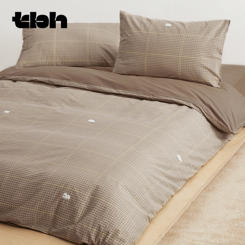 tbh野兽派家居全棉印花满绣四件套四季纯棉四季床上用品套件