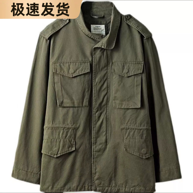 男装夹克复古工装风休闲外套