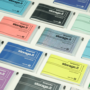 MARK storage.it横款 A6PVC收纳功能封皮点阵方格内页笔记本记事本可替换内芯NEO AGENDA原创手帐纸
