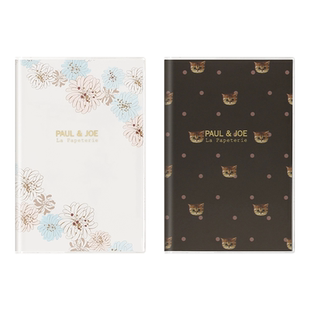 【特惠3折】MARKS 2023年EDiT PAUL&JOE联名款一日一页竖式周记手帐B6女士商务时尚日程计划事本账猫咪花朵