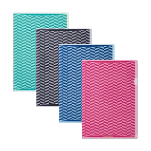 MARK'S精选HISAGO防偷窥泄密抗菌复印标记A4单片文件夹PP合同简历成绩单安全防护保隐私