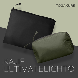 MARK'S TOGAKURE轻量防泼水缓冲面料拉链大容量数码配件收纳包化妆包差旅纯色男女包中包