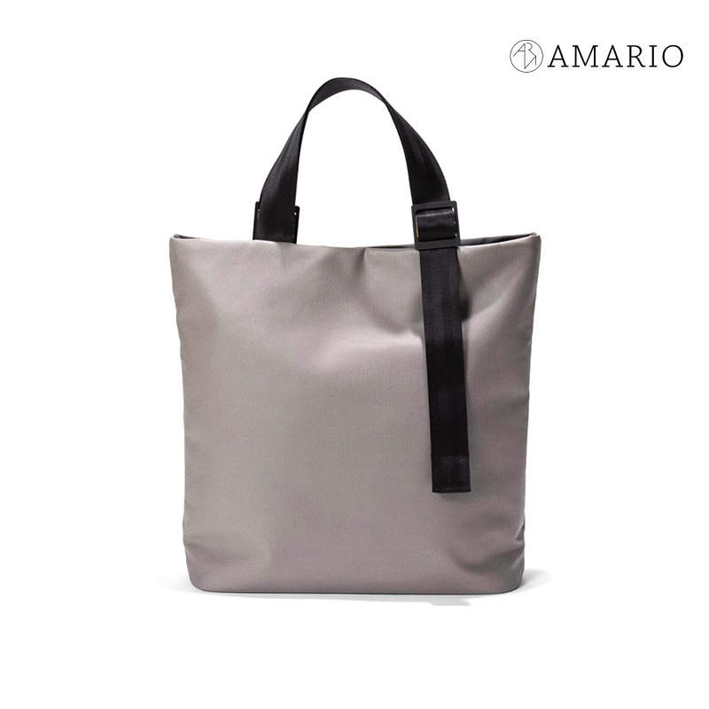 进口AMARIO隔水涂层面料13寸笔记本电脑手提单肩包时尚简约男女肩带可调节公文包