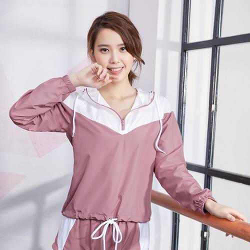 【清仓】运动外套女秋冬健身训练上衣宽松瑜伽服长袖网红休闲卫衣