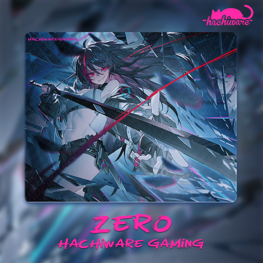 HachiwareZero电竞玻璃鼠标垫