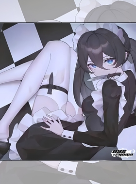 Dysphoria Maid Yuri二次元钢化玻璃鼠标垫女生电竞游戏FPS专用大