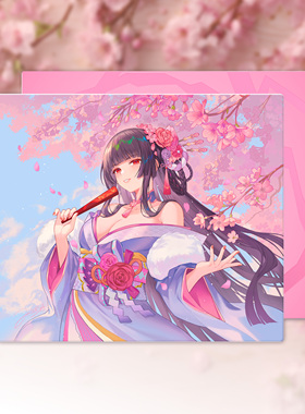 KIBU Gear Criin樱华Ohka Hanasa二次元可爱玻璃鼠标垫女FPS专用