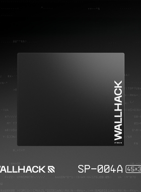 WALLHACK沃哈克SP004/SP004A玻璃鼠标垫家用桌垫办公FPS专用超大