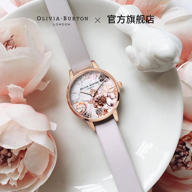 Olivia Burton腕表OB手表女个性圆形英国进口时尚潮流大理石纹理|ruв категории часы, Европейские часы - от Buy2taobao.com для оказания профессиональной услуги покупки агента Taobao