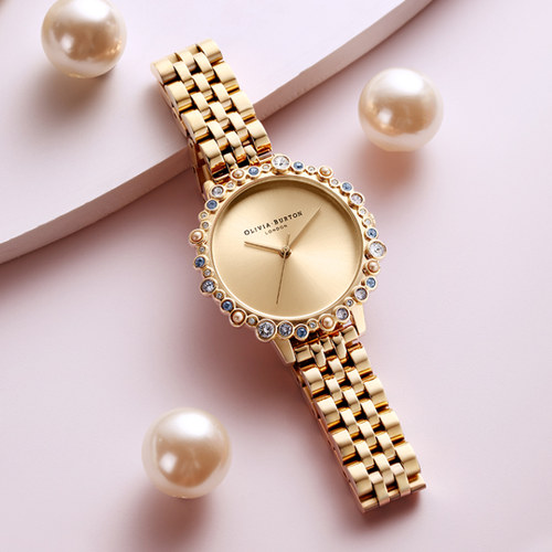 oliviaBurton女士轻奢满钻腕表
