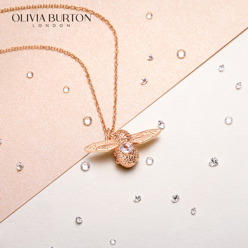 oliviaburton项链英国进口蜜蜂