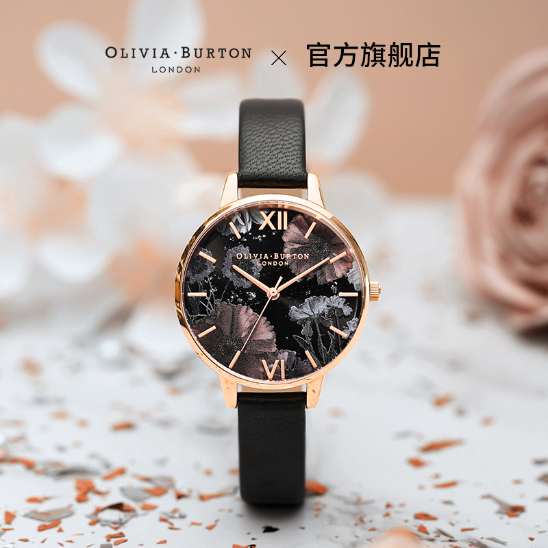 OliviaBurton手表女 ins超火创意星光石英表 女士时尚潮流腕