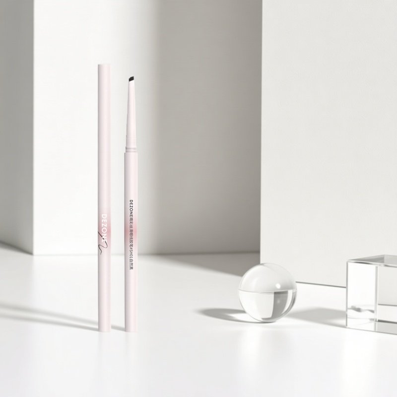 DEZONE/黛庄睛彩丝滑扁头眼线胶笔丝滑极细自带刀锋刷彩色眼线笔,彩妆/香水/美妆工具,眼线,淘宝优惠券,粉丝福利购,淘宝优惠卷