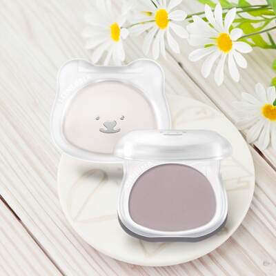 荔萌单色哑光高光修容粉饼