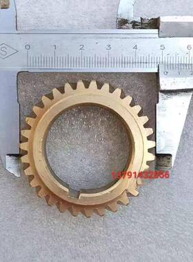 新款滕州X50C5006507C钻铣床走Z刀器05箱0607涡轮蜗杆配件铜涡轮