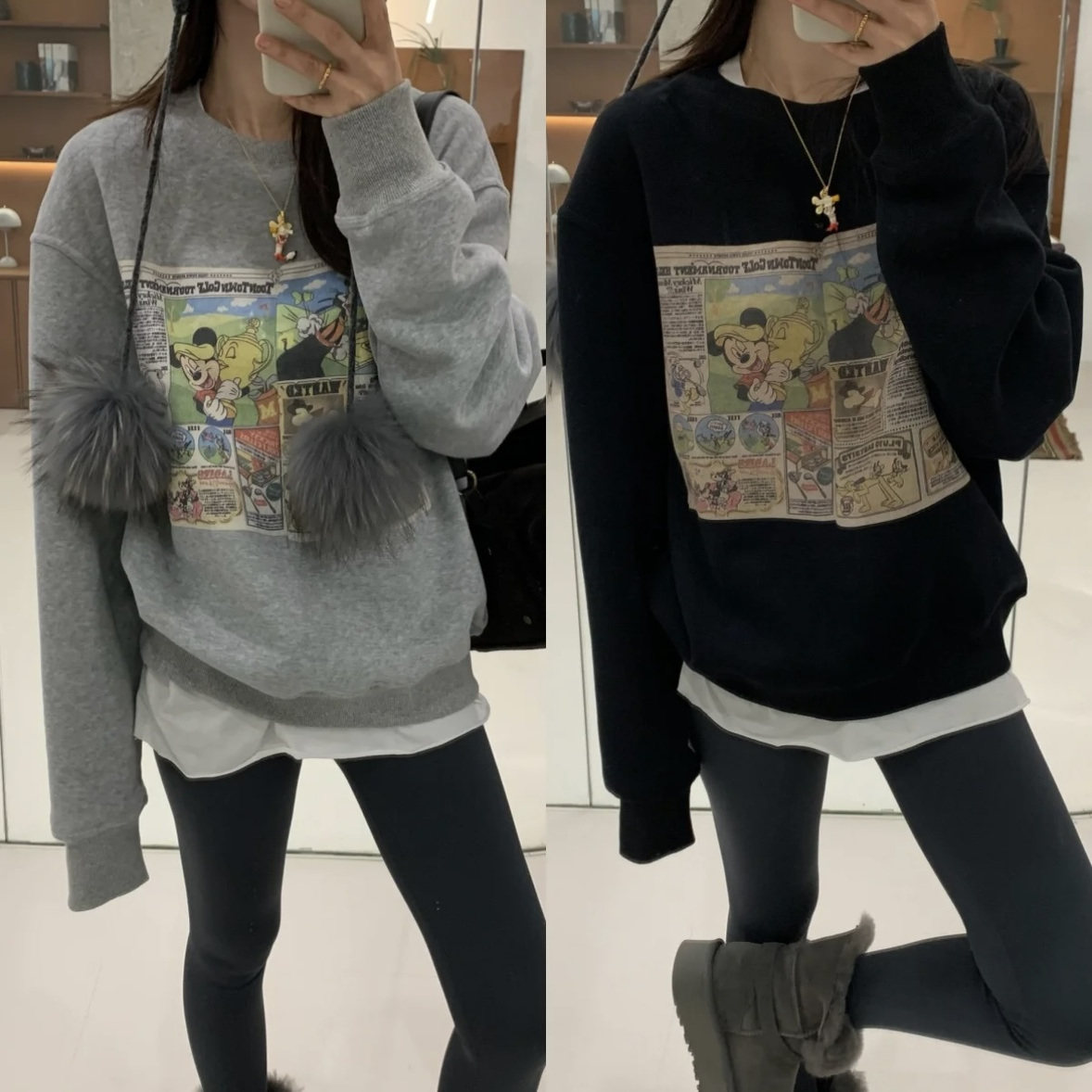 ins博主同款画报卫衣420g加绒