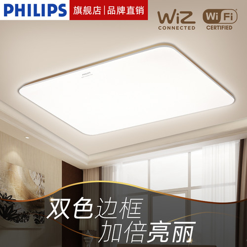飞利浦双影LED客厅简约吸顶灯