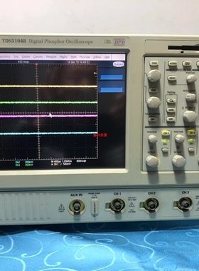 现货二手泰克Tektronix数字荧光示波器TDS5104B示波器 4通道1GHz