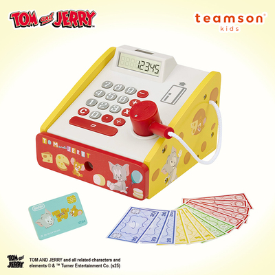 Teamson Kids 貓和老鼠 儿童玩具过家家仿真超市收银台