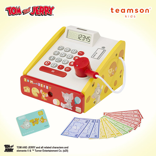Teamson Kids 貓和老鼠 儿童玩具过家家仿真超市收银台