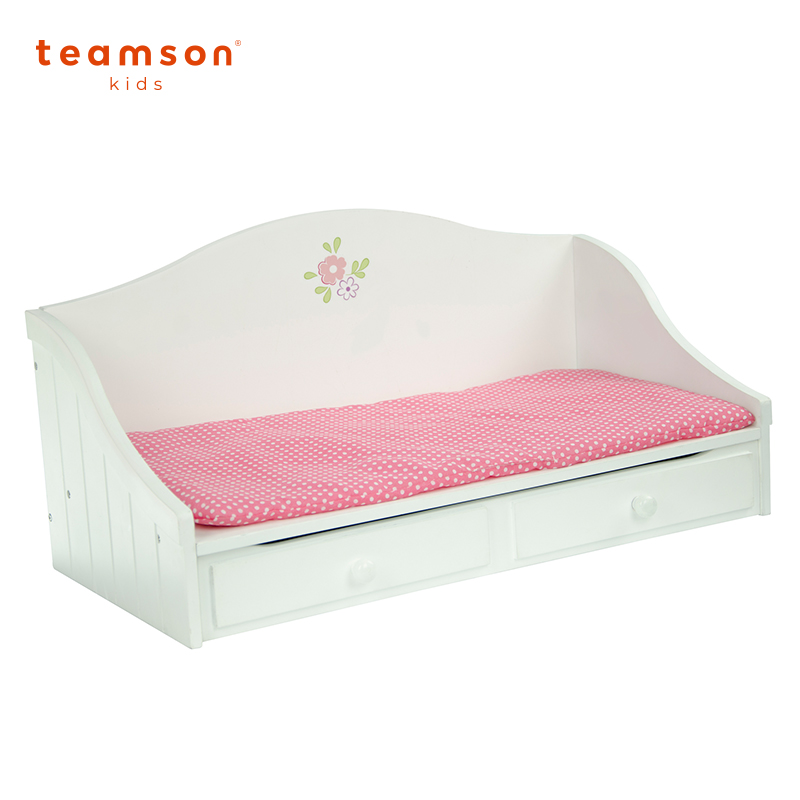 Teamson 粉紅豪华娃娃床！絕版特價 售完不补！