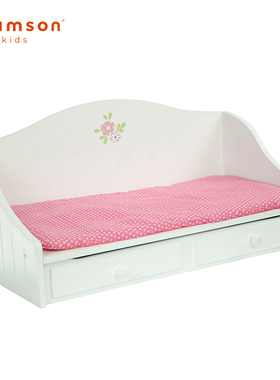 Teamson 粉紅豪华娃娃床！絕版特價 售完不补！