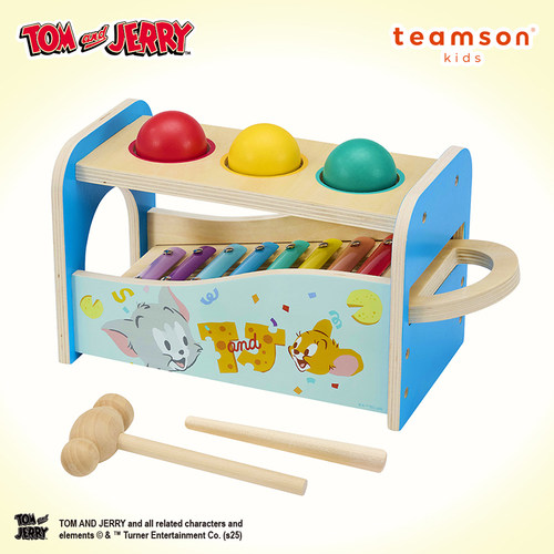 TeamsonKids貓和老鼠木制乐器