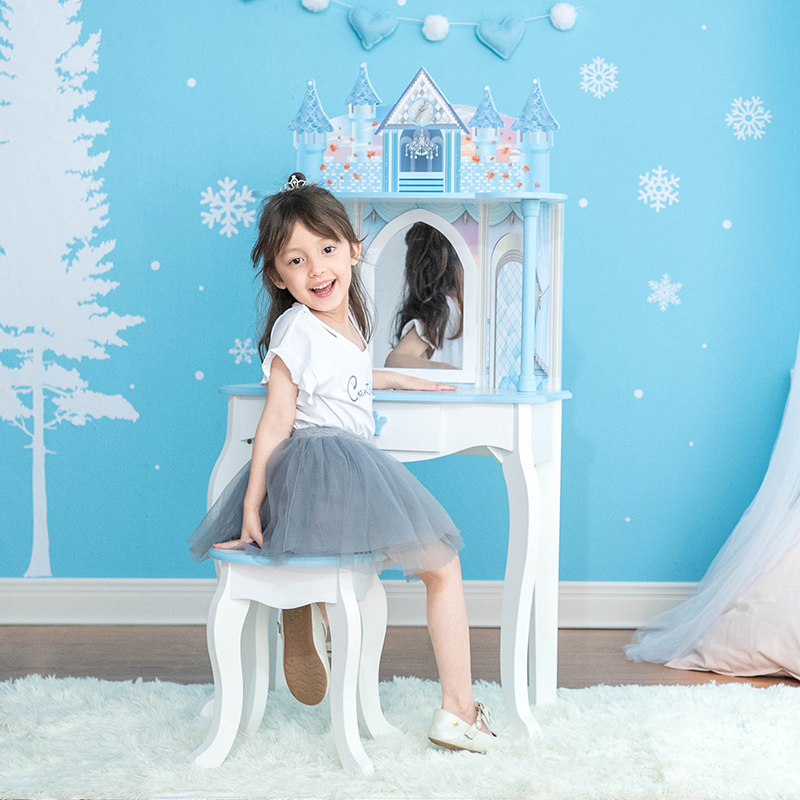 TEAMSON梳妆台儿童桌椅