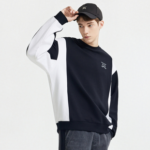 【商场同款】 卫衣男休闲日常冬季新款圆领长袖卫衣