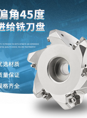NC45HX0906普拉米特45度快进给HNGX0906ANSN平面重切削铣内冷刀盘