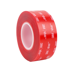 3m4910强力透明双面胶高粘度万次纳米超薄无痕汽车专用固定支架摆件雨眉晴雨挡ETC耐高温防水亚克力魔力胶带