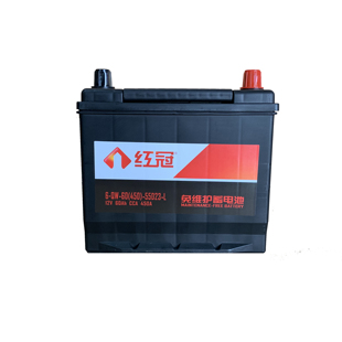 55D23L 比亚迪 红冠蓄电瓶汽车电瓶适配索纳塔 卡罗拉