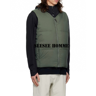 《商鸟版极简风》日本东丽黑科技克轻面料男秋冬白鹅绒羽绒马甲BG