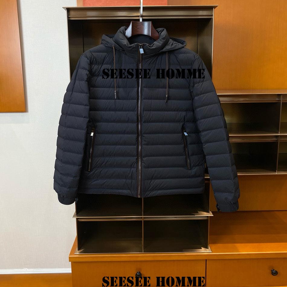 ZZ家轻薄款羽绒服夹克原单外贸