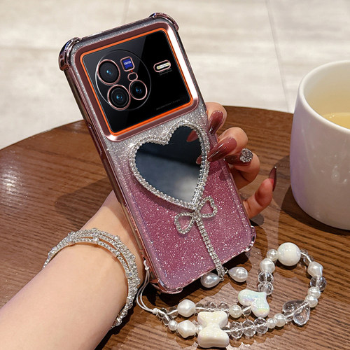 vivoX80手机壳V2183A镜子x80保护套2185镜头全包x8o防摔软壳2186