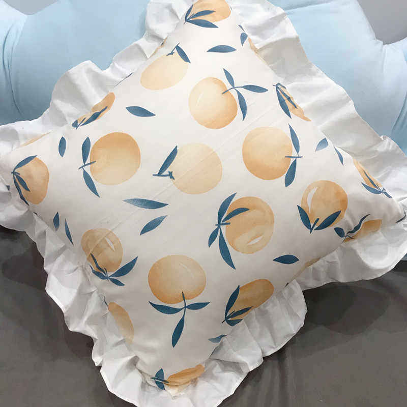 ins Northern Europe pure cotton Simplicity Square backrest Hearts automobile Windows decorate Washable Pillows Containing corein the Home Fabric , Pillow/Pillow  category - from Buy2taobao.com to provide professional Taobao agent buy service