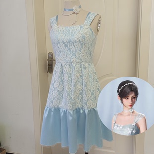 恋与深空夏夜迷梦女主cos服花漾之约cosplay日常连衣裙秦彻