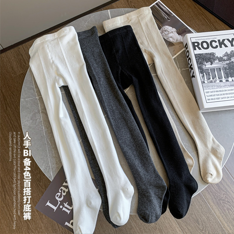 女童连裤袜秋装新款洋气儿童踩脚裤小女孩袜裤纯色弹力修身打底裤,童装/婴儿装/亲子装,裤子,淘宝优惠券,粉丝福利购,淘宝优惠卷