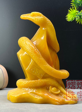 批仿寿山石十二生肖蛇宝宝灵蛇送宝巳蛇献瑞吉祥物招财家居装饰品