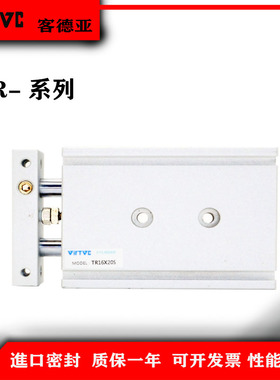 双轴双杆气缸B52-TR16/20X10*20X25X30X40X50X75x100S禁铜