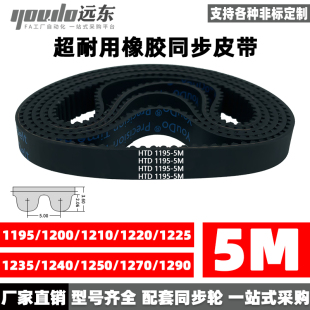 1220 1225 1235 橡胶同步带HTD5M1195 1250 1210 1240 1270 1200
