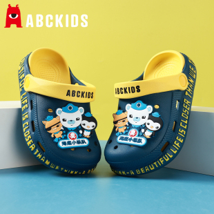 男孩凉鞋 海底小纵队儿童洞洞鞋 新款 2026夏季 宝宝小童防滑 男童拖鞋