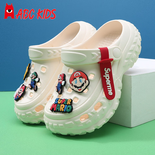 abckids夏季洞洞鞋儿童