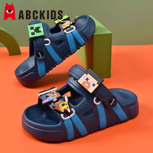 abckids儿童拖鞋夏季凉鞋