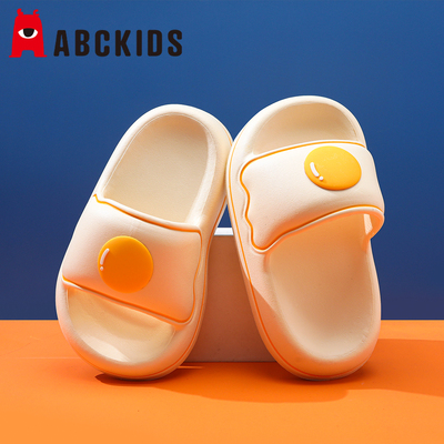 Abckids儿童凉拖鞋新款荷包蛋